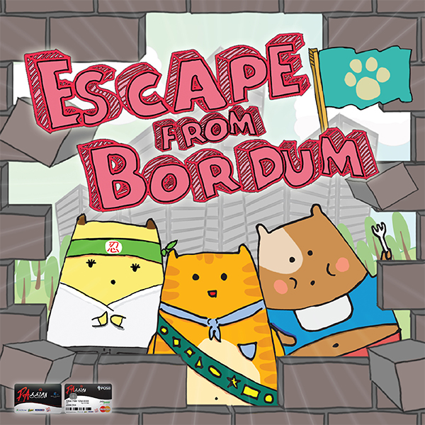 Escape From Bordum Web Comic - PAssion Card

